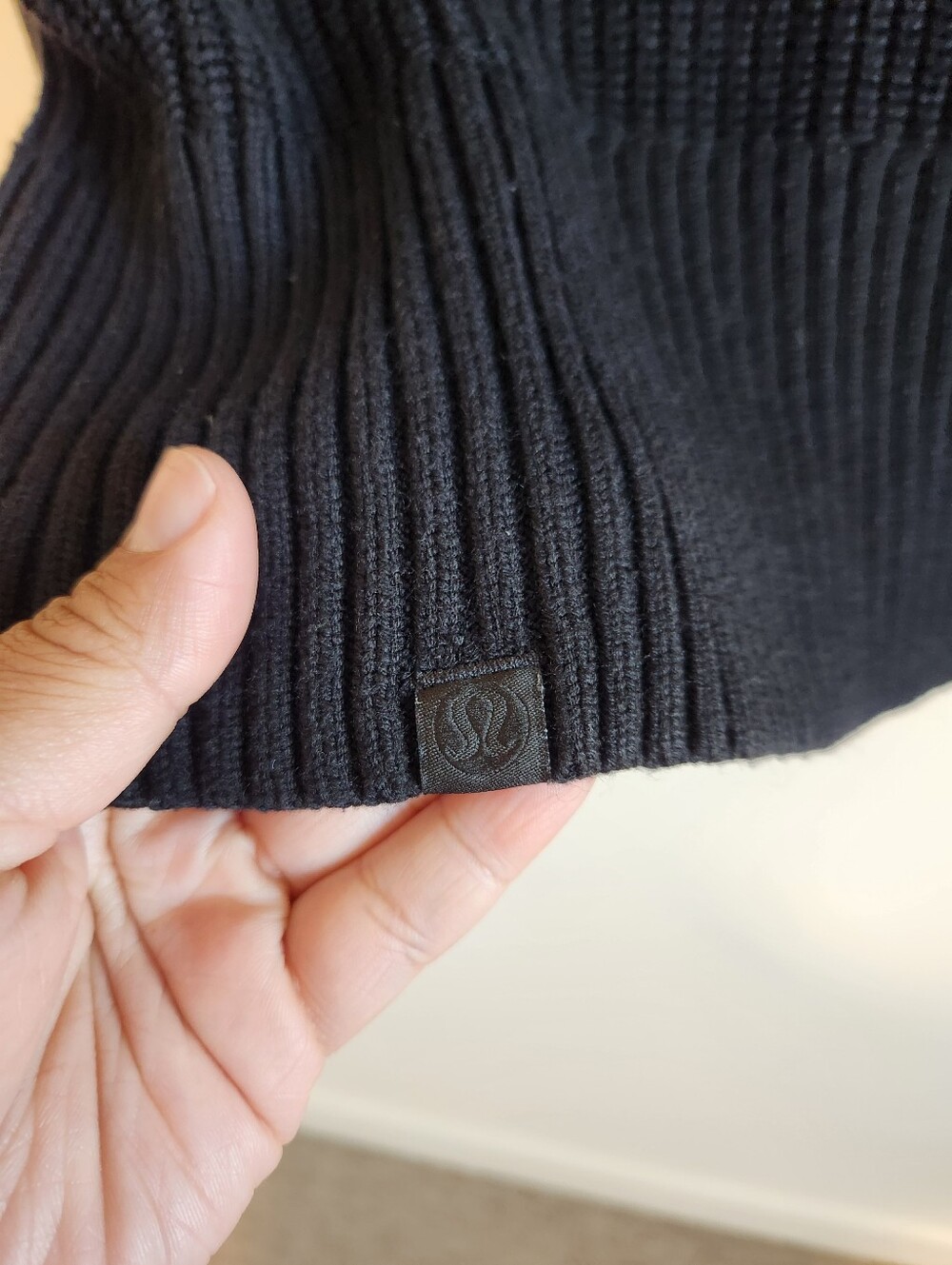 Lululemon Cashlu Sweater Wrap Black Size M/L - Picture 4 of 8